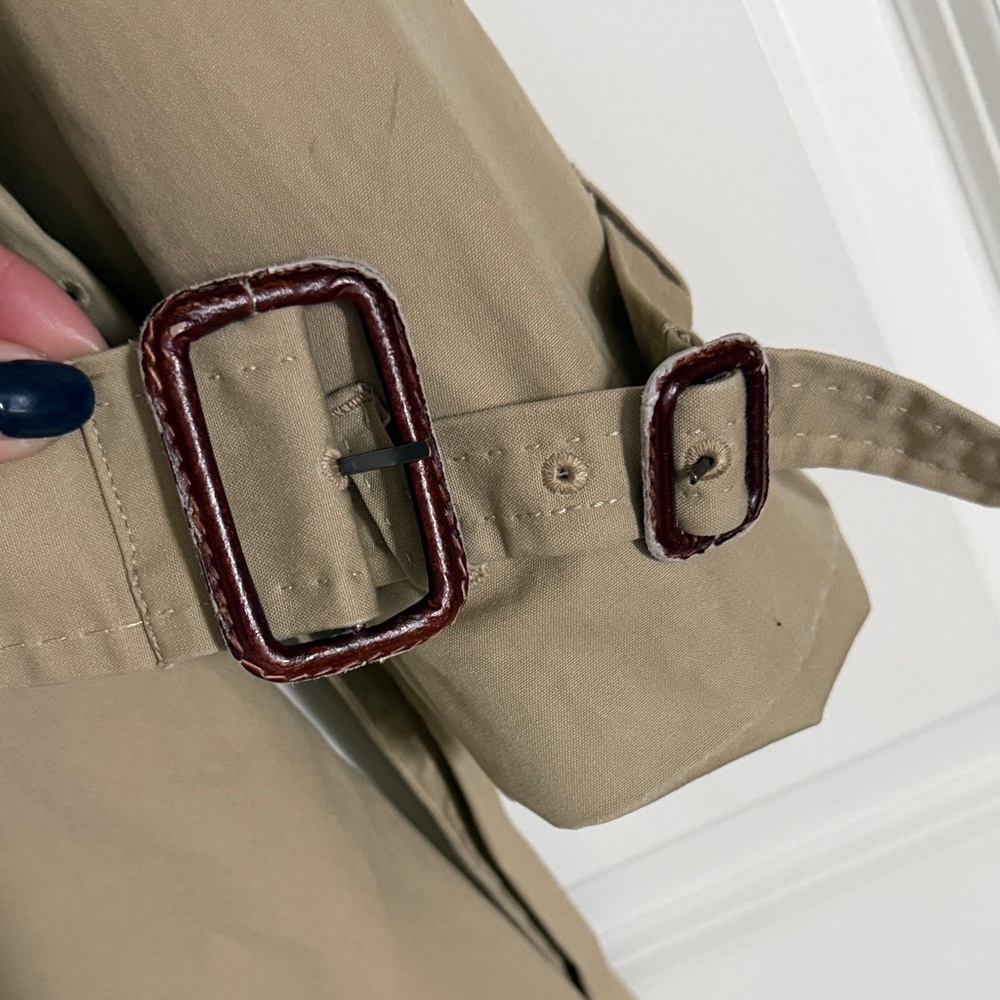 Jcrew Icon Classic Tan Trench Coat - Picture 4 of 5